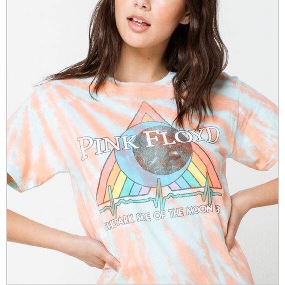 Tops - Pink Floyd Tie Die shirt